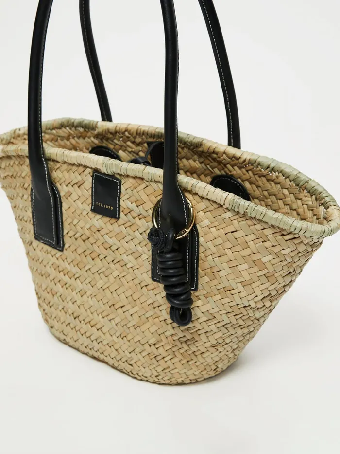 Jigsaw Bags and Clutches Women Chiltern Straw Bag Black
