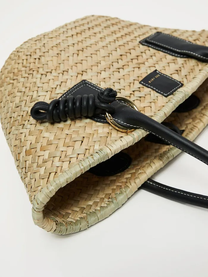 Jigsaw Bags and Clutches Women Chiltern Straw Bag Black