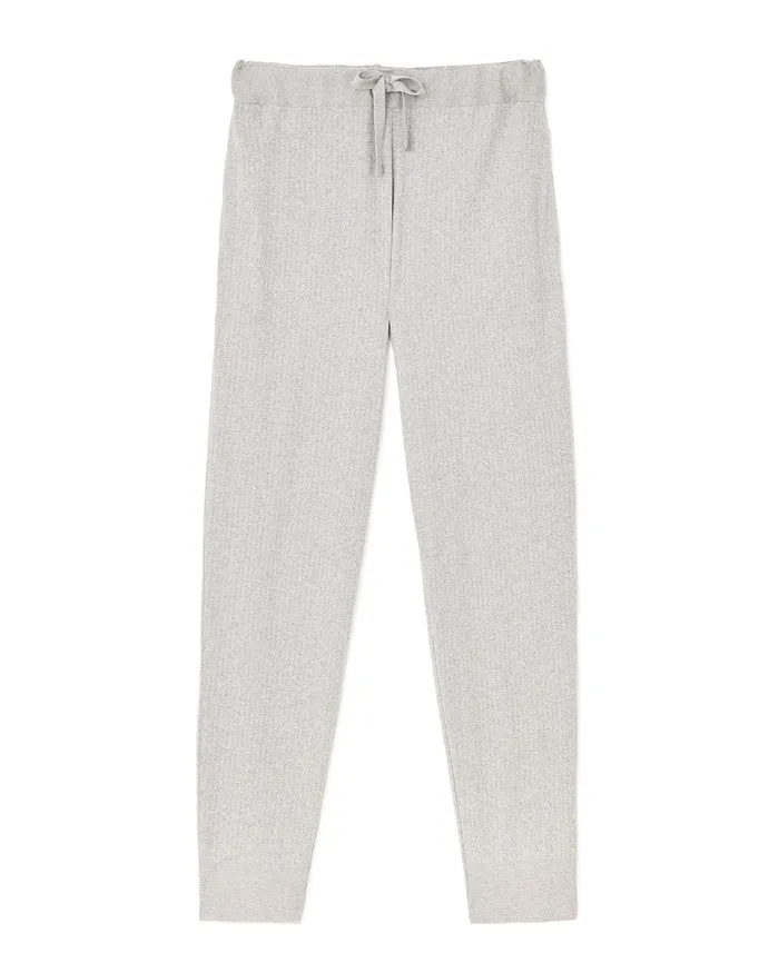 Jigsaw Pyjamas and Loungewear Women Jersey Joggers Organic Cotton Grey