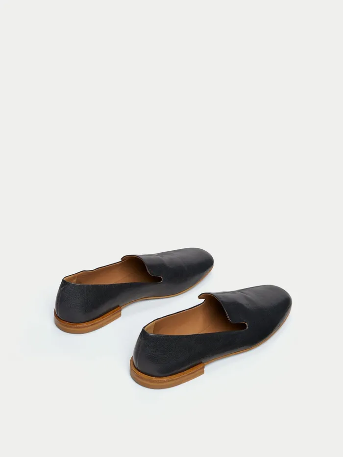 Jigsaw Shoes and Sandals Women Jane Soft Leather Flat Blue