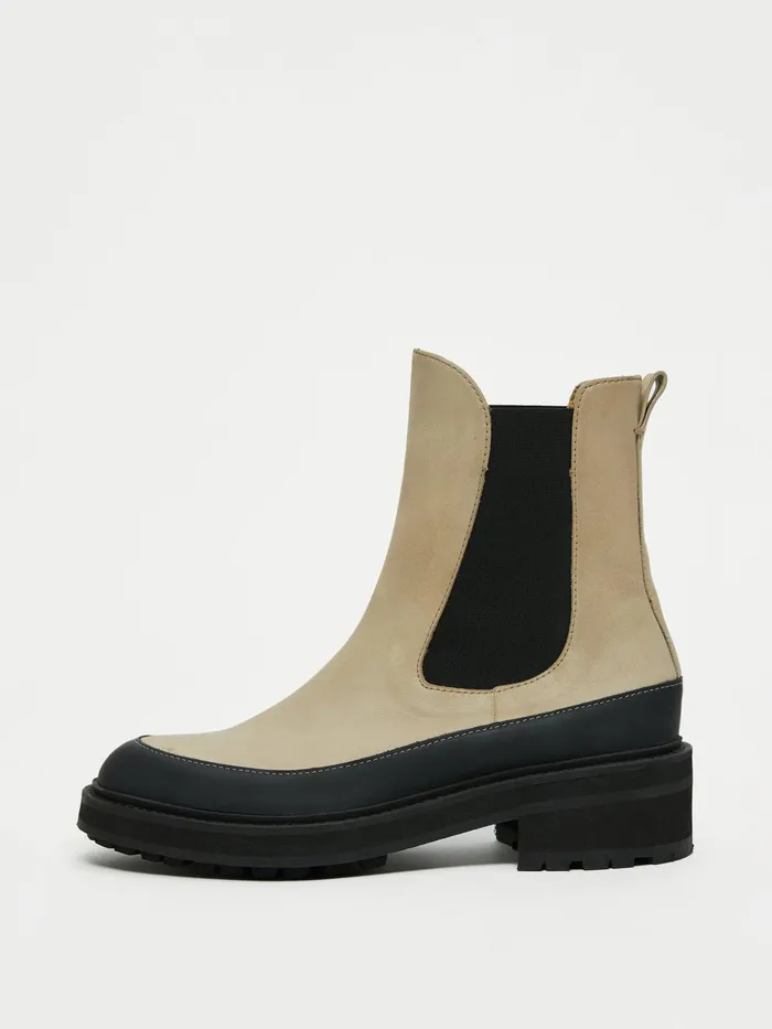 Jigsaw Shoes and Sandals Women Sidwell Rubber Trek Boot Cream