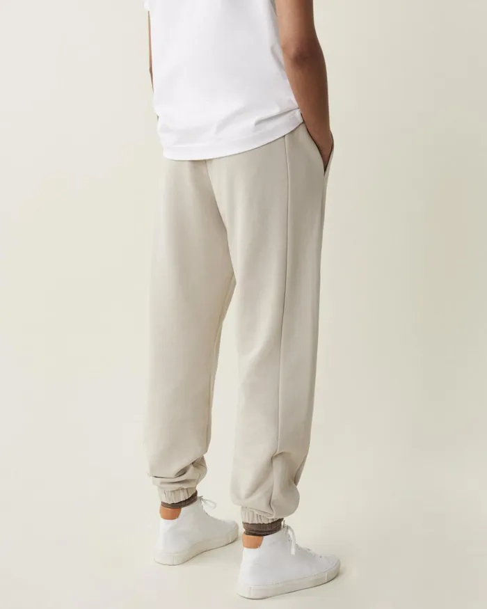 Jigsaw Trousers Women Cotton Trackpants Cream