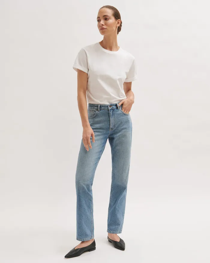 Jigsaw Trousers Women Nevan Original Cut Jean Cream