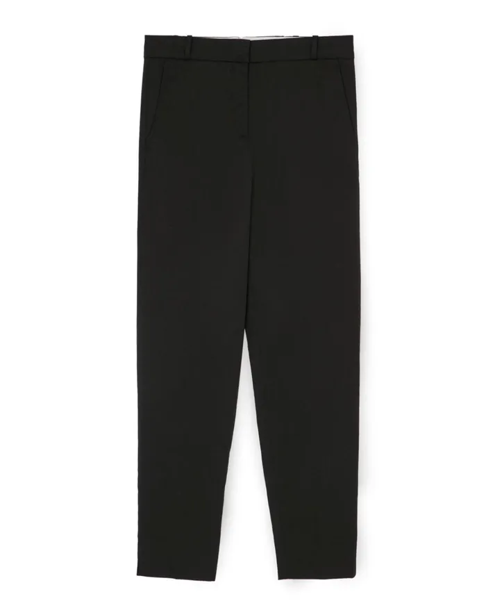 Jigsaw Trousers Women Portofino Slim Leg Chino Black
