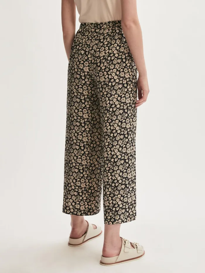 Jigsaw Trousers Women Primrose Palazzo Trouser Blue