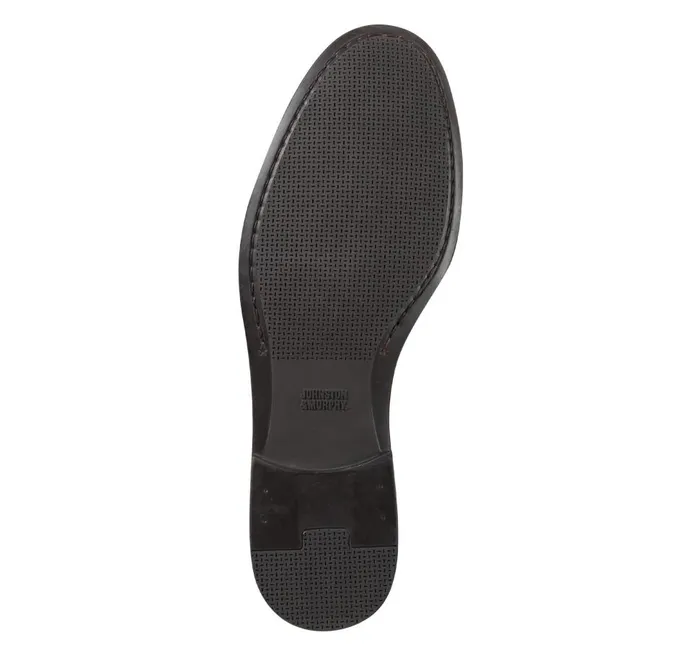 Johnston and Murphy Cresswell Venetian Black Sheepskin Men SlipOns Johnston and Murphy Cresswell Venetian Black Sheepskin Men SlipOns