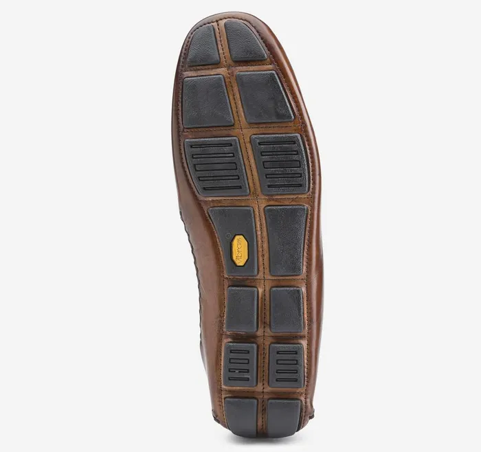 Johnston and Murphy Dayton Bit Brown Italian Calfskin Men SlipOns Johnston and Murphy Dayton Bit Brown Italian Calfskin Men SlipOns