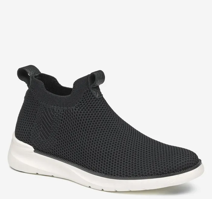 Johnston and Murphy Emery Knit Chelsea Boot Black Knit Women Boots and Booties Johnston and Murphy Emery Knit Chelsea Boot Black Knit Women Boots and Booties