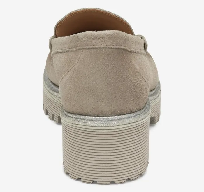 Johnston and Murphy Emmalynn Bit Loafer Taupe Suede Women Mules and Loafers Johnston and Murphy Emmalynn Bit Loafer Taupe Suede Women Mules and Loafers