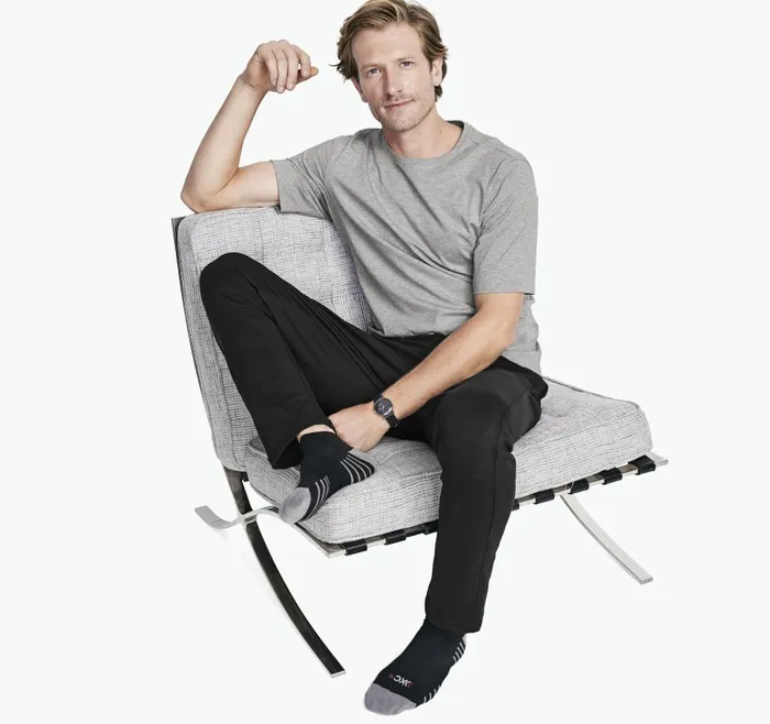Johnston and Murphy Essential Tee Heather Gray Men Polos and Tees Johnston and Murphy Essential Tee Heather Gray Men Polos and Tees