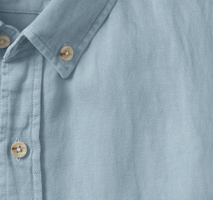Johnston and Murphy Garment Dyed Shirt Blue Men ShortSleeve Shirts Johnston and Murphy Garment Dyed Shirt Blue Men ShortSleeve Shirts
