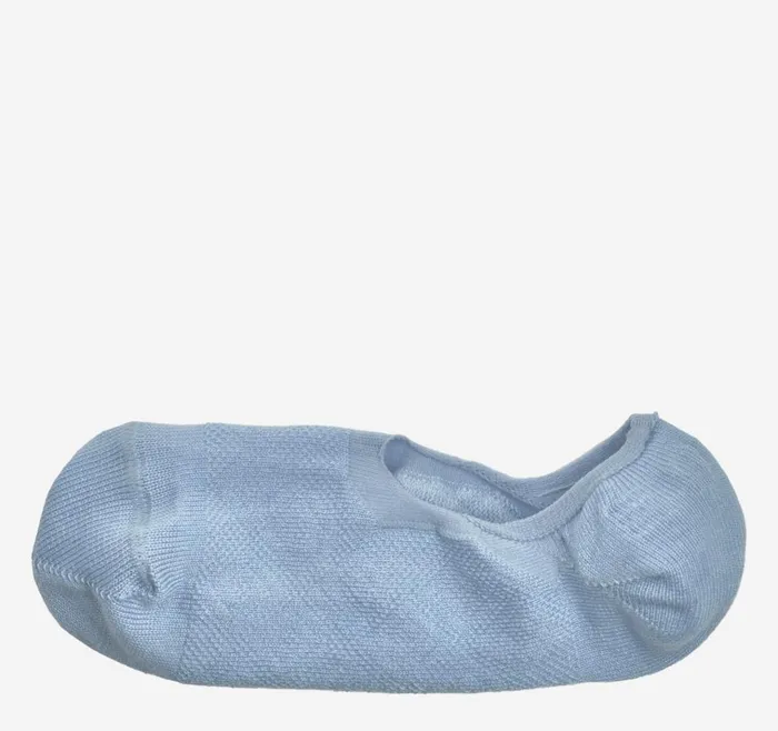 Johnston and Murphy HighRise Liner Sock Light Blue Women Socks