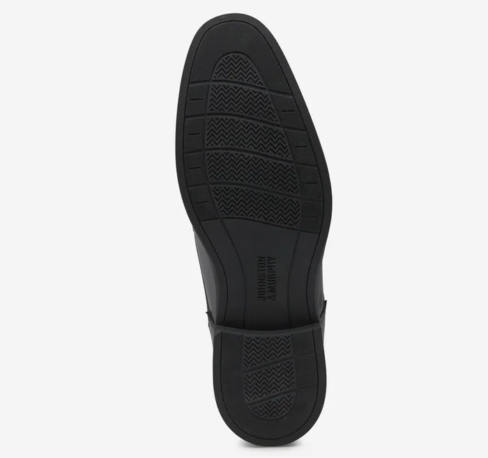 Johnston and Murphy Holcomb Plain Toe Black Waterproof Full Grain Men LaceUps Johnston and Murphy Holcomb Plain Toe Black Waterproof Full Grain Men LaceUps