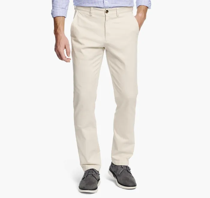 Johnston and Murphy Washed Chinos Stone Men Pants and Jeans