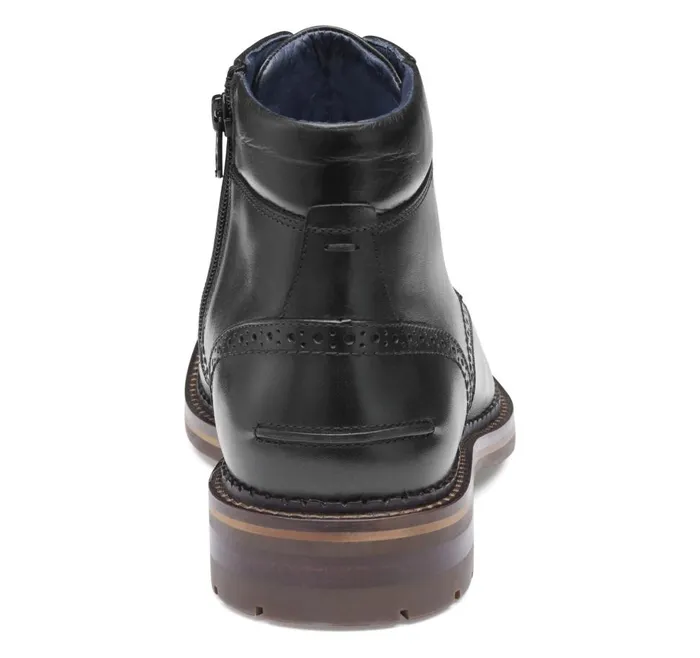 Johnston and Murphy XC Flex Connelly Plain Toe Boot Black Full Grain Men Boots Johnston and Murphy XC Flex Connelly Plain Toe Boot Black Full Grain Men Boots