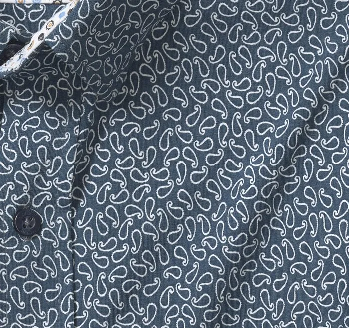Johnston and Murphy XC Flex Stretch LongSleeve Shirt Navy Paisley Men Shirts Johnston and Murphy XC Flex Stretch LongSleeve Shirt Navy Paisley Men Shirts