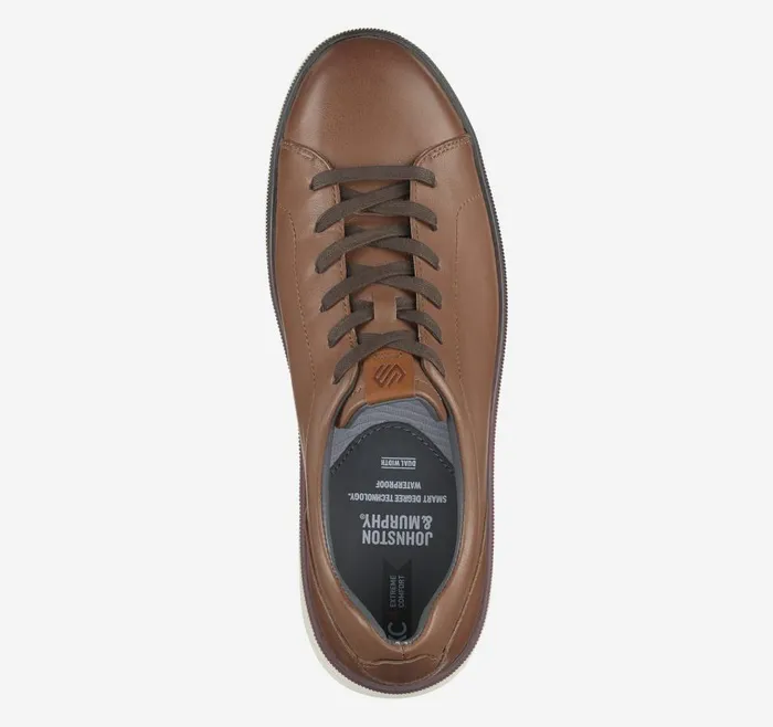 Johnston and Murphy XC4 Foust LacetoToe Mahogany Tumbled Full Grain Men Sneakers Johnston and Murphy XC4 Foust LacetoToe Mahogany Tumbled Full Grain Men Sneakers