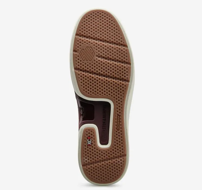 Johnston and Murphy XC4 Foust LacetoToe Mahogany Tumbled Full Grain Men Sneakers Johnston and Murphy XC4 Foust LacetoToe Mahogany Tumbled Full Grain Men Sneakers