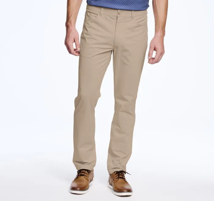 Johnston and Murphy XC4 Performance FivePocket Pants Khaki Men Pants and Jeans Johnston and Murphy XC4 Performance FivePocket Pants Khaki Men Pants and Jeans