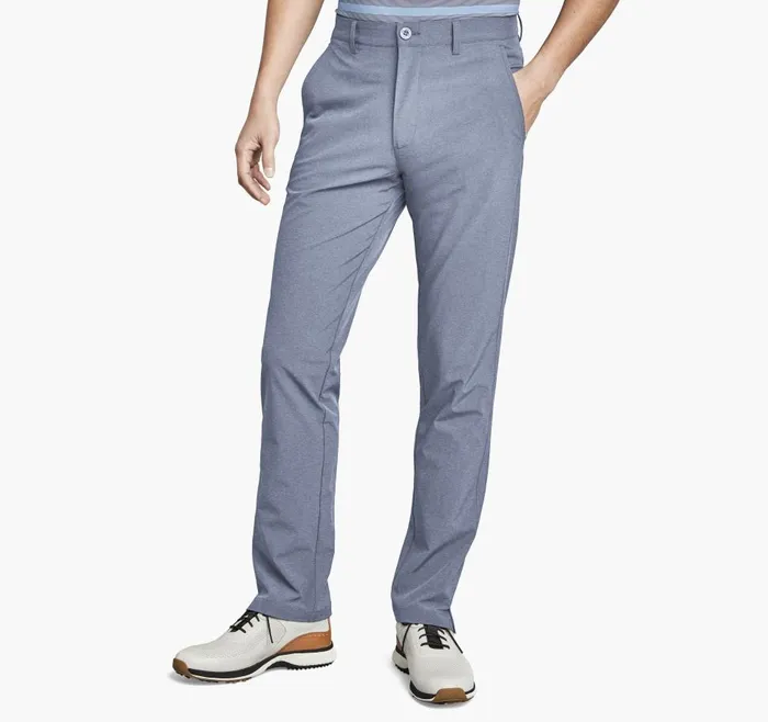 Johnston and Murphy XC4 Performance Pants Heather Blue Men Pants and Jeans