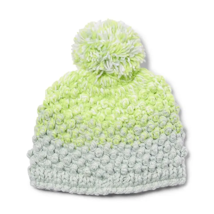 Kids Brrr Berry Pom Wintergreen Spyder Hats