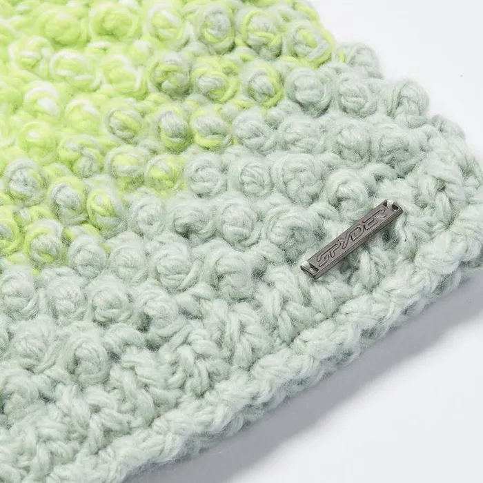 Kids Brrr Berry Pom Wintergreen Spyder Hats