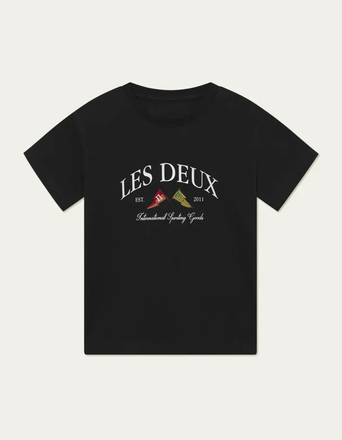 Kids Ivy League Tshirt Kids 8211 Black Les Deux Tops