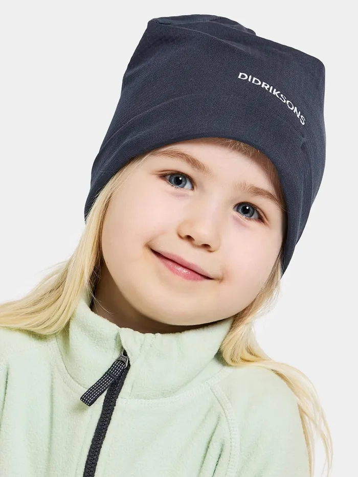 Kids Jadis Beanie Navy Didriksons Hats and Caps