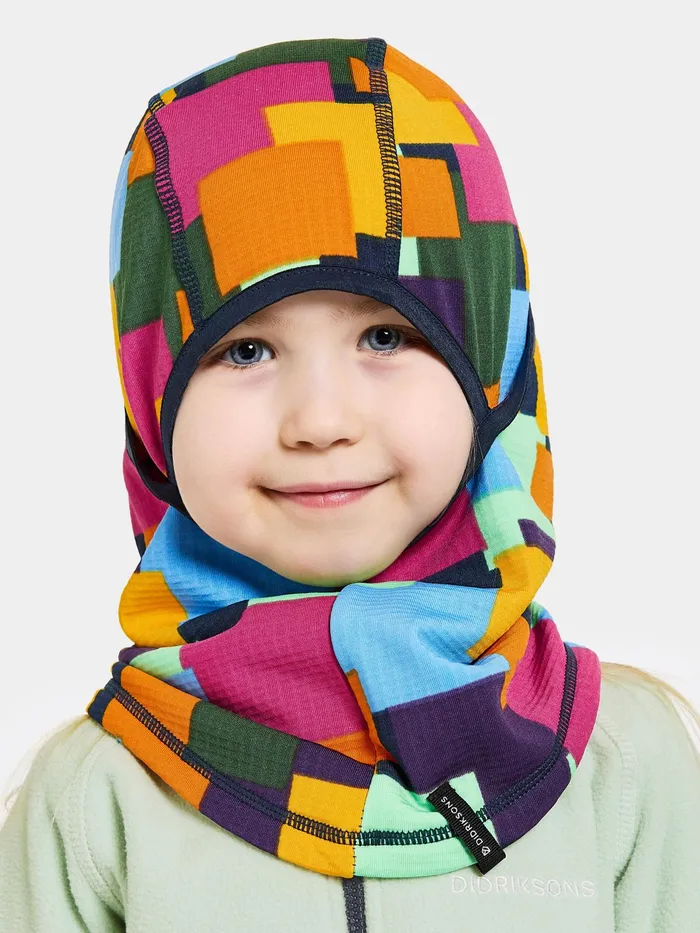 Kids Jadis Printed Kid039s Balaclava Postit Didriksons Scarves