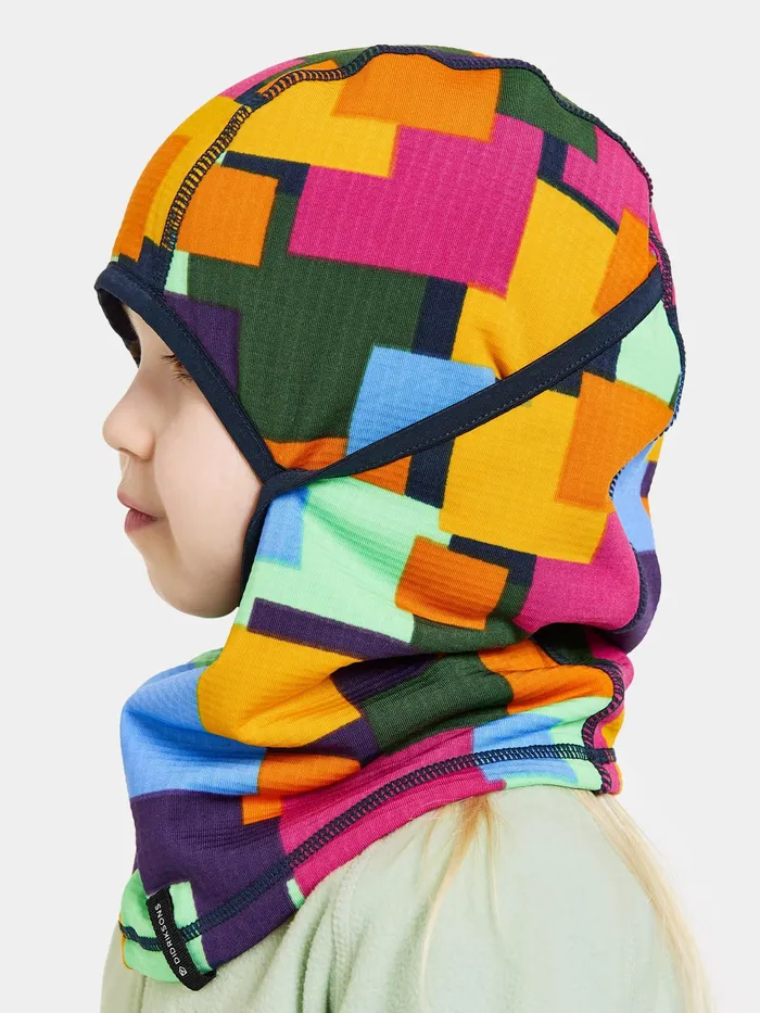 Kids Jadis Printed Kid039s Balaclava Postit Didriksons Scarves