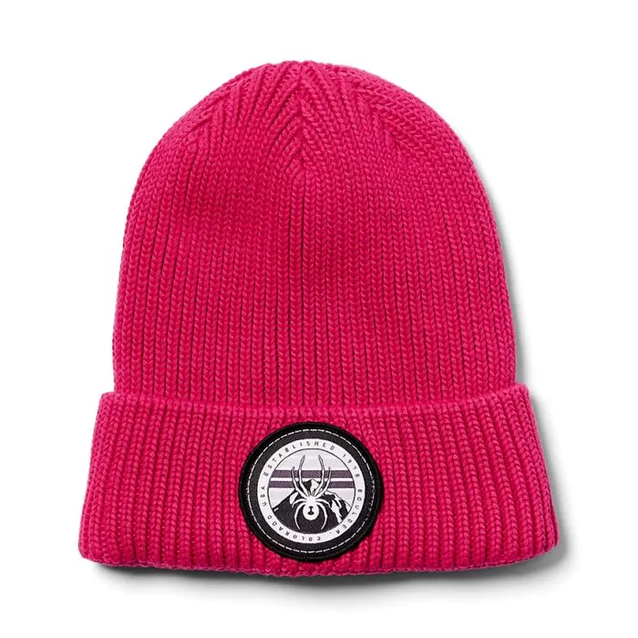 Kids Link Beanie Pink Spyder Hats