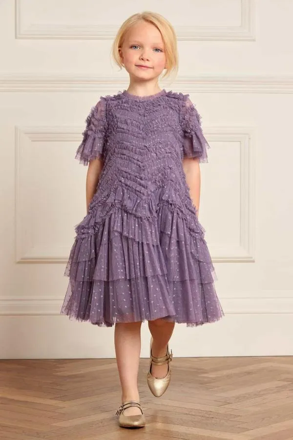 KIDS Needle and Thread Elia Kids Dress Purple