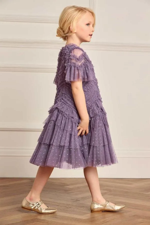 KIDS Needle and Thread Elia Kids Dress Purple KIDS Needle and Thread Elia Kids Dress Purple