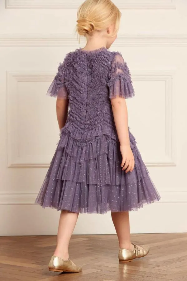 KIDS Needle and Thread Elia Kids Dress Purple KIDS Needle and Thread Elia Kids Dress Purple