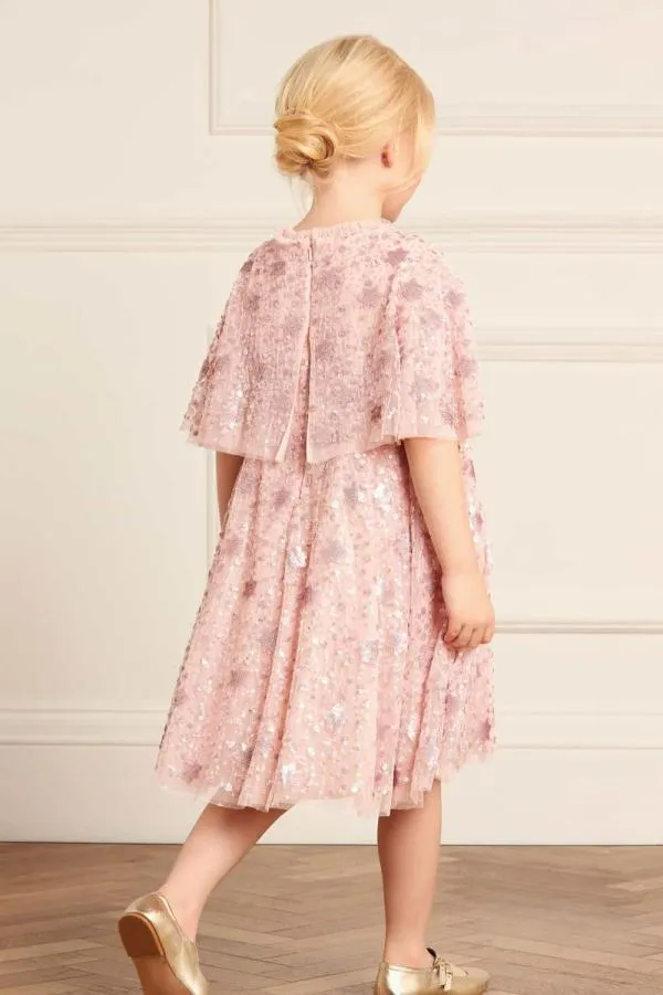KIDS Needle and Thread Shooting Stars Kids Dress Pink KIDS Needle and Thread Shooting Stars Kids Dress Pink