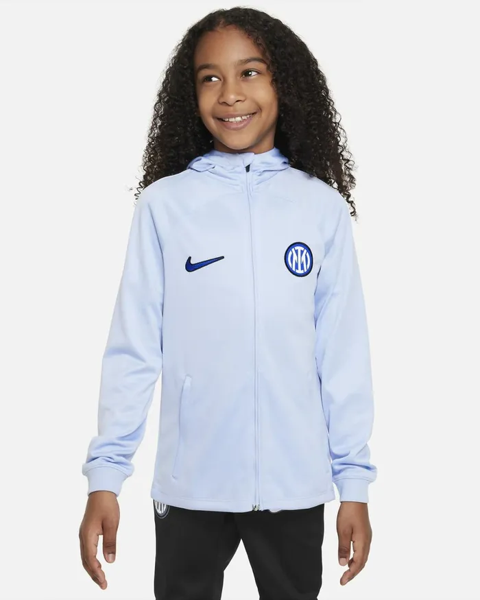 Kids Nike All Clothing Inter Milan Strike Light Marineblacklyon Blue