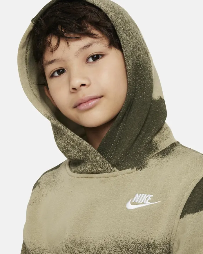 Kids Nike All Clothing Sportswear Club Fleece Cargo Khakineutral Olivewhite