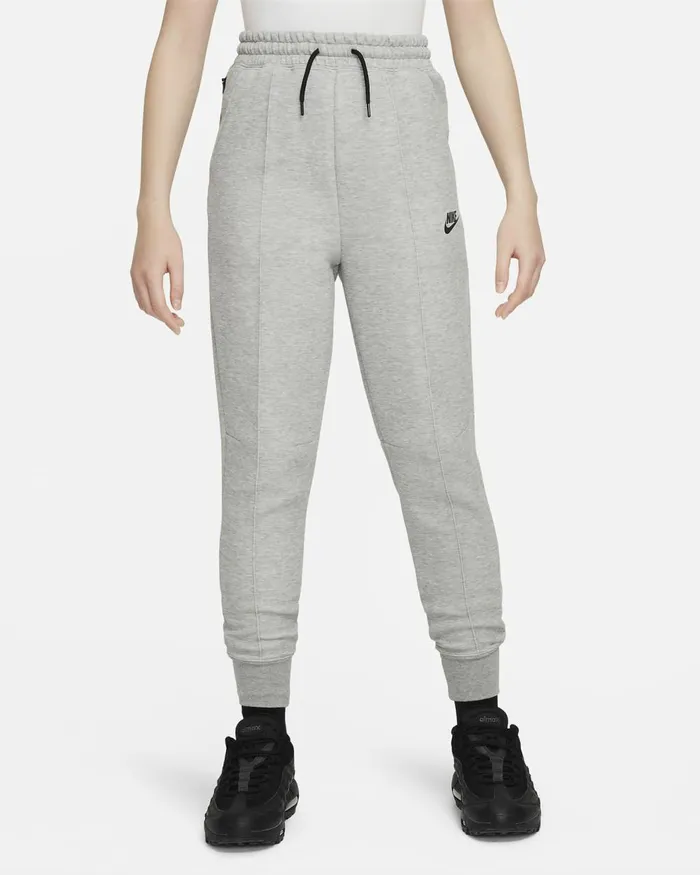 Kids Nike All Clothing Sportswear Tech Fleece Dark Grey Heatherblackblack