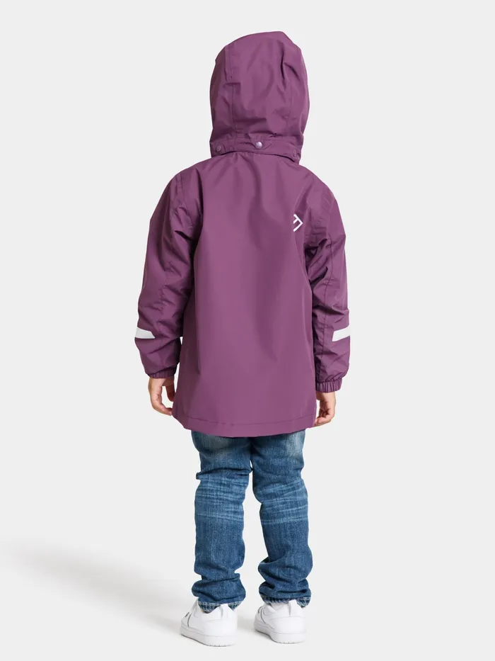 Kids Norma Jacket Grape Didriksons Spring Jackets