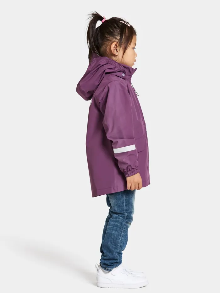 Kids Norma Jacket Grape Didriksons Spring Jackets