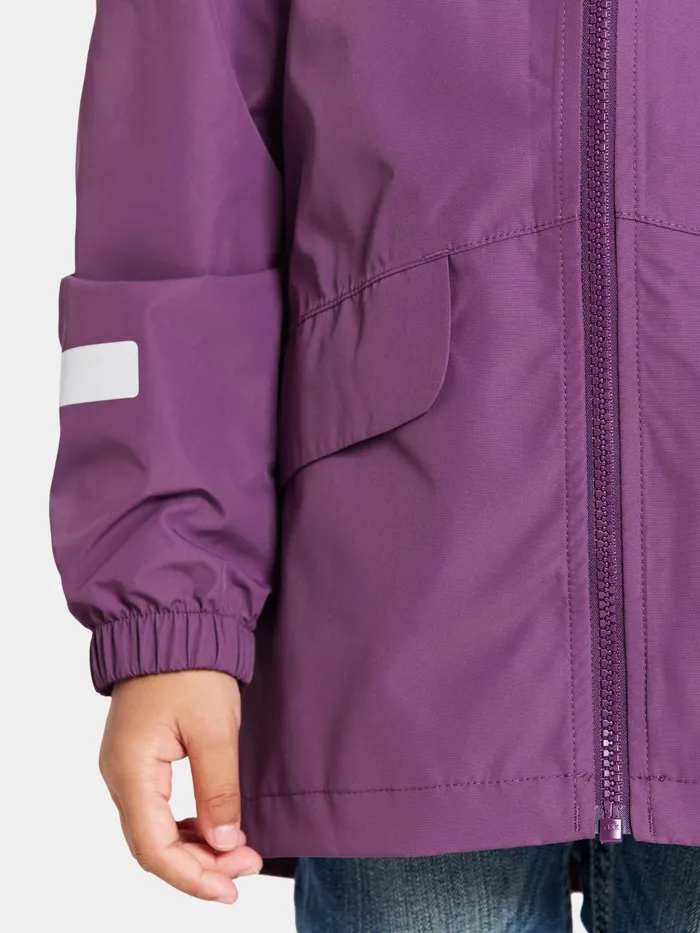 Kids Norma Jacket Grape Didriksons Spring Jackets