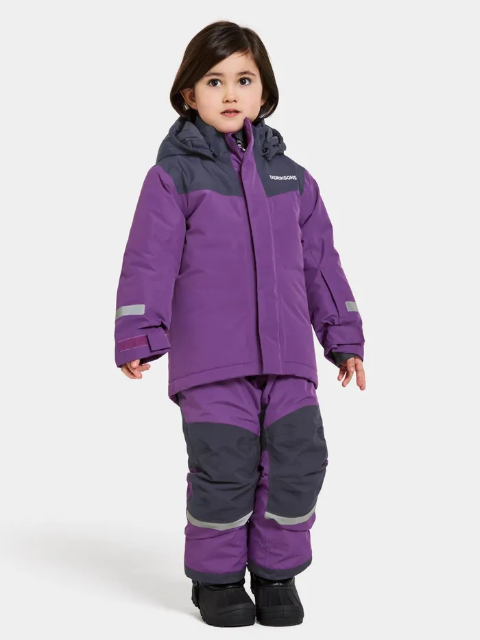 Kids Skare Set Royal Purple Didriksons