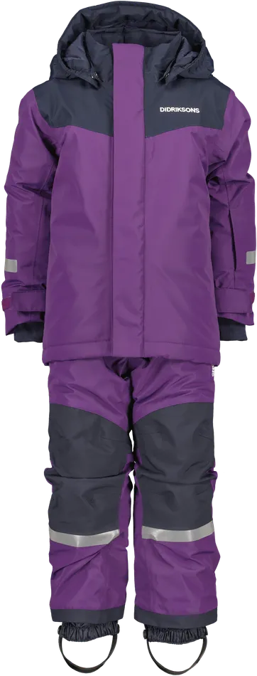 Kids Skare Set Royal Purple Didriksons