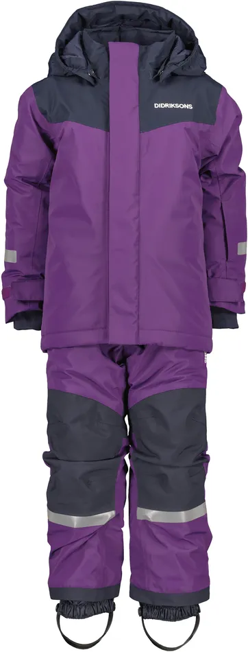 Kids Skare Set Royal Purple Didriksons