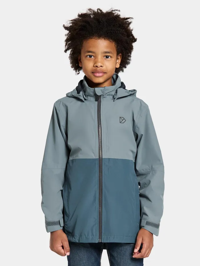 KidsYouth Piko Kids Jacket Factory Blue Didriksons Spring Jackets