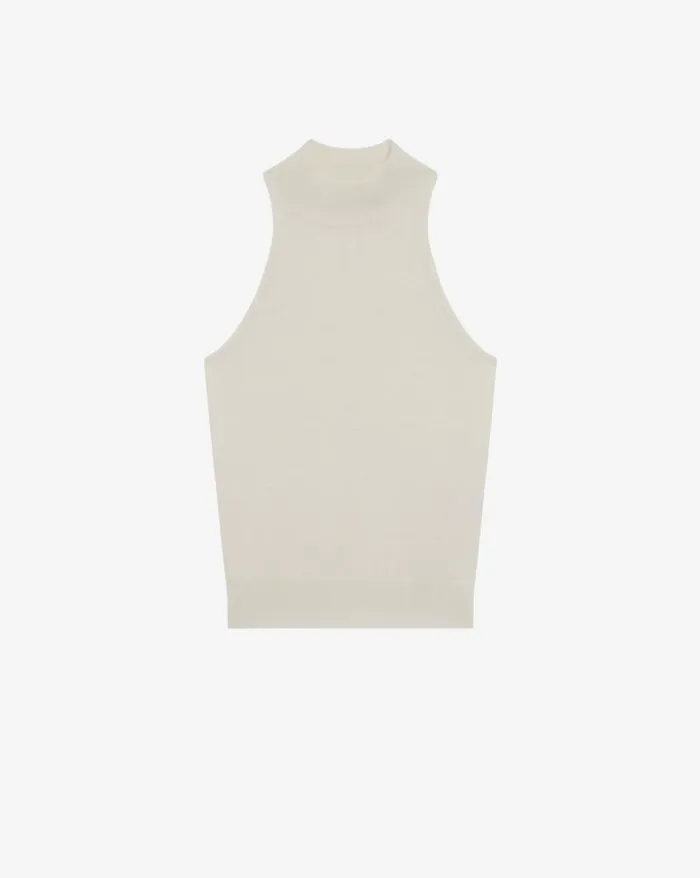 Knits Women IRO MAEWA HIGHNECK SLEEVELESS SWEATER