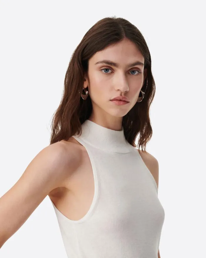 Knits Women IRO MAEWA HIGHNECK SLEEVELESS SWEATER