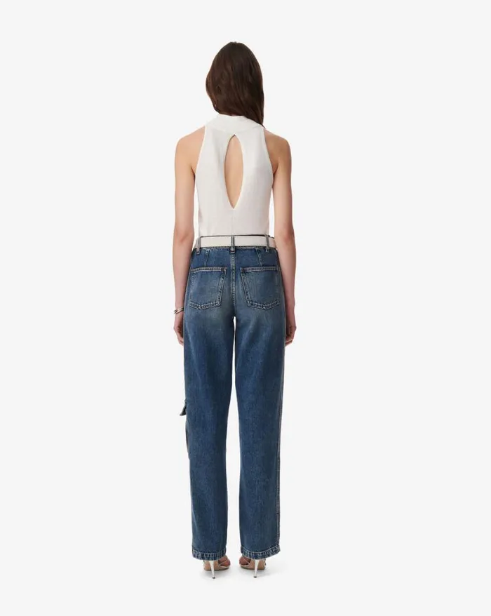 Knits Women IRO MAEWA HIGHNECK SLEEVELESS SWEATER