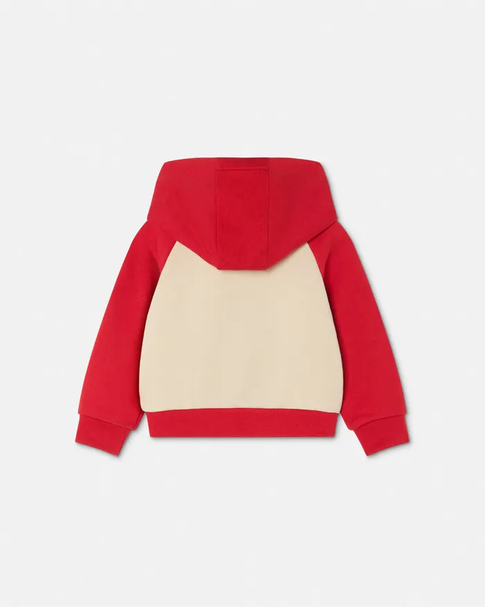 Knitwear and Sweatshirts Kids Versace Logo Baby Hoodie Red