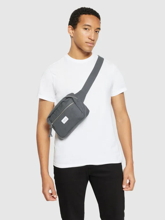 KnowledgeCotton Apparel Accessories Canvas Bumbag Gotsvegan 8211 Men KnowledgeCotton Apparel Accessories Canvas Bumbag Gotsvegan 8211 Men